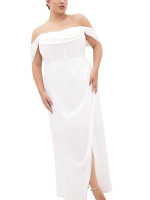 21hsTu6Iv2L.jpg Women's Plus Size Dress - Forbidden Love Maxi