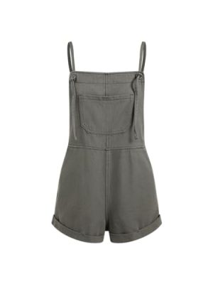 21mMztHzJbL.jpg Overall Shorts For Women Jean Denim Rompers Adjustable Strap Loose Fit Overalls Summer Casual Outfits with Pockets