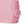 318plbeoKYL.jpg Women's Elaina Pink Rosette Applique Mini Dress