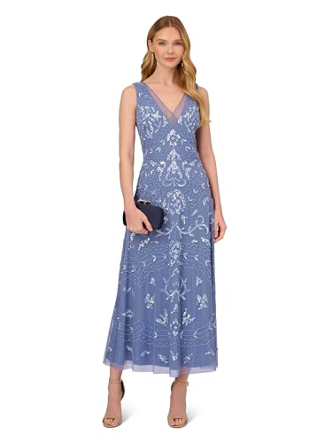 Women's Beaded Ankle Length Dress