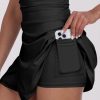 Womens Tennis Dress Built in Shorts Square Neck Sleeveless Workout Athletic Mini Skort Dress Golf Summer Outfits