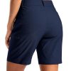 Women's 7" Hiking Cargo Shorts Quick Dry Lightweight Golf Outdoor Work Summer Travel Shorts with Pockets