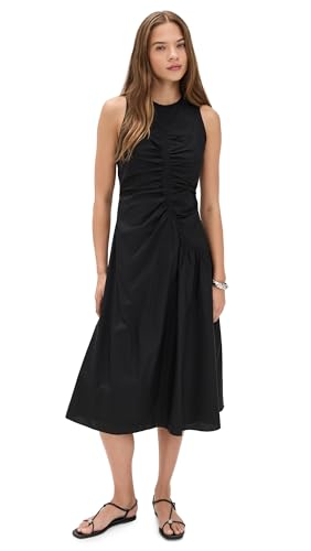 31P4kID9wRL.jpg Women's Asymmetrical Ruched Tank Dress