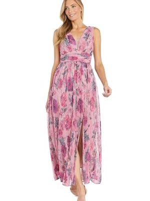 31PhbibP3kL.jpg Womens Plus Metallic Mesh Evening Dress