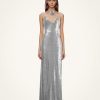 Women's Heisey Sequinned Rosette Maxi Dress