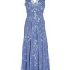 Women's Beaded Ankle Length Dress