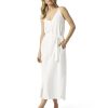 Women's Amanda Linen Tank Midi Dress