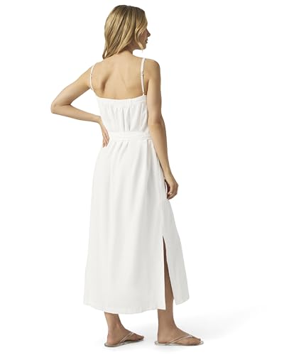 Women's Amanda Linen Tank Midi Dress