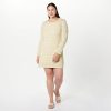 31oCAL5VaL.jpg Women's Laney Crochet Micro Mini Dress