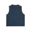31oXqmMZcSL.jpg Summer Retro Pocket Denim Vest Coat Men's and WoMen's Casual Sleeveless Button Top