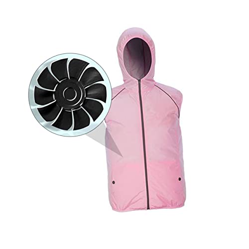 Summer Cooling Vest for Men and Women Reflective Design Fan Powered Waistcoat for Outdoor Activities Lightweight and Comfortable
