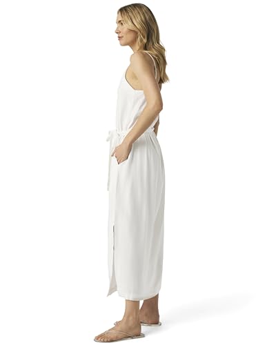 Women's Amanda Linen Tank Midi Dress
