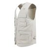 Men's Poplin Outdoors Travel Sports Multi-Pockets Work Fishing Vest