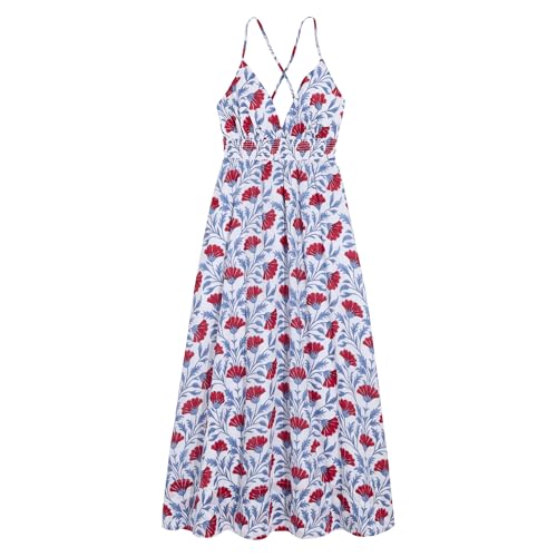 Women's Voile Smocked Sconset Maxi Dress