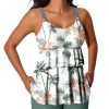 411CTNhLXEL.jpg Women's Tankini Swimsuits with Shorts Ruffled Tummy Control Bathing Suits Modest 2025 Swimwear