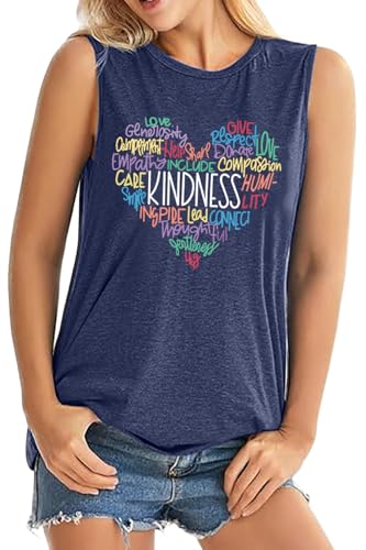 411Zn4fGKyL.jpg Womens Graphic Tank Tops Summer T Shirts Sleeveless Casual Loose Tunic Blouses