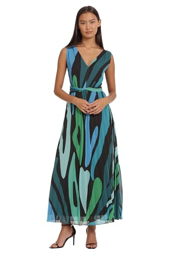 4179ke4s3EL.jpg Women's Sleeveless Pleated Skirt Maxi Dress