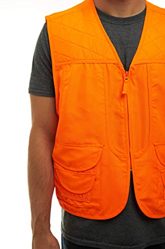 418b6FMNobL.jpg by Treel Men's Safety Front Loader High Visibility Vest