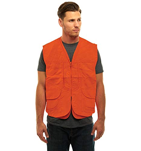 419avLof0iL.jpg by Treel Men's Safety Front Loader High Visibility Vest