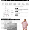 Women's Striped 2 Piece Outfits Oversized Batwing Short Sleeve Tops High Waisted Shorts Summer Knit Lounge Short Sets