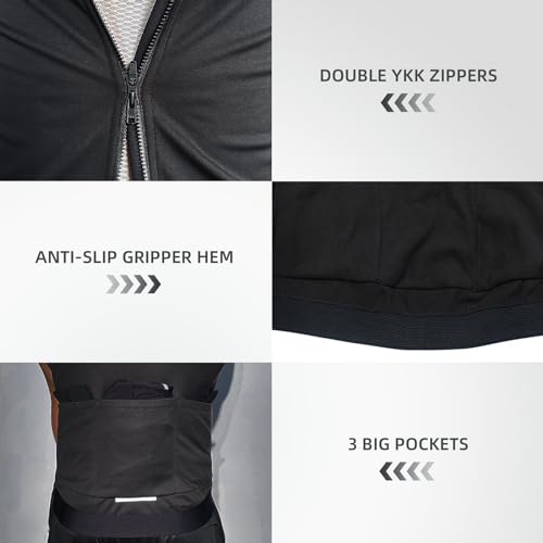 41DV1e1ktEL.jpg Winter Cycling Vest Windproof Waterproof Fleece Vest MTB Bike Bicycle Gilet Sleeveless Cycling Jacket