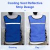 41JlYJc3mkL.jpg Cooling Vest for Men&Women, Reflective Ice Vest with 32 PCS Ice Packs, Cool Jacket for Hot Weather Summer Workout