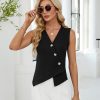 41Ktunbj8nL.jpg Womens Summer Tops Dressy Casual Tank Tops Business Casual Outfits Sleeveless Lightweight Work Blazers