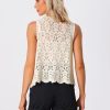 41QNg6Px-zL.jpg Women's Floral Crochet Hollow Out Sleeveless Open Front Boho Vest Cardigan