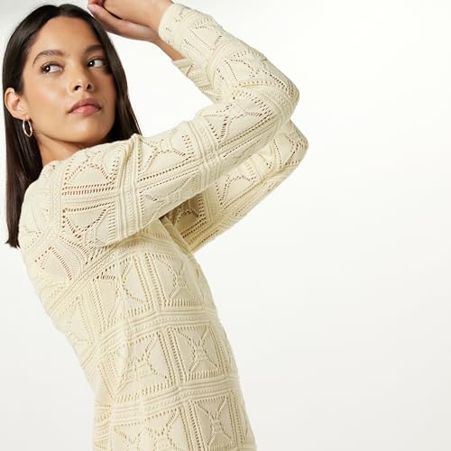 41UA0PYBVCL.jpg Women's Laney Crochet Micro Mini Dress