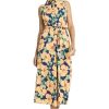 41Utd7M-Z7L.jpg Women's Button Front Sleeveless Midi Length Belted Pockets-Collared Neck-Summer Wedding Guest Dress