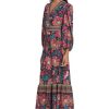 41VvDn9UwL.jpg Women's Surplus Bodice V-Neck Maxi Dress