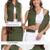 41aUJviFafL.jpg Women's Denim Vest, Sleeveless Jean Jacket (XS-XXL)