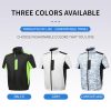 41cAN9kbqML.jpg Cooling Vest with Fans Men Women Breathable Short Sleeve Air Conditioned Jacket Stay Cool in Hot Weather