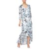41cGdbtk-L.jpg womens Sleeveless Printed Chiffon Midi Spring/Summer Mother of the Bride Dress With Jacket & High-low Hemline