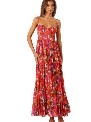 Women's Achanti Pleated Maxi Dress