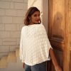 Womens Crochet Summer Cardigan Shrug 2025 Lightweight Open Front Hollow-out Batwing Cardigan Sweater Outwear