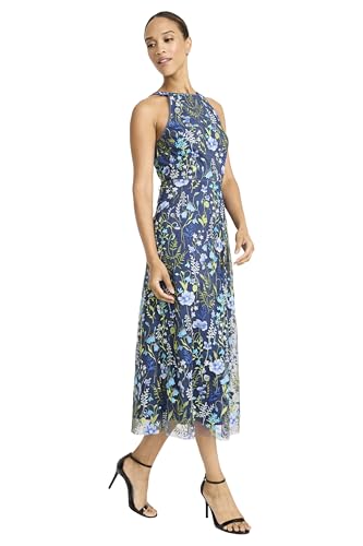 41mwOM1vXkL.jpg Women's Garden Embroidered Mesh Halter Midi Dress-Perfect for Wedding Guest & Special Occasions
