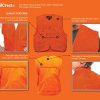 41pOhHxBZBL.jpg by Treel Men's Safety Front Loader High Visibility Vest