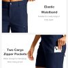Women's 7" Hiking Cargo Shorts Quick Dry Lightweight Golf Outdoor Work Summer Travel Shorts with Pockets