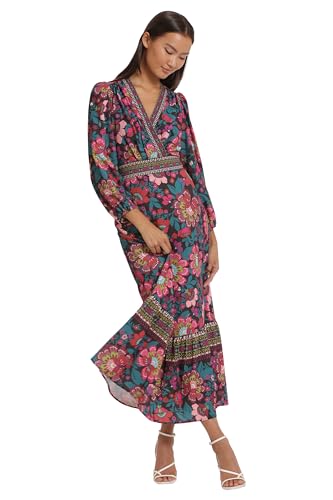 41sfyAgmjiL.jpg Women's Surplus Bodice V-Neck Maxi Dress