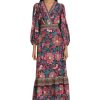 41uQd9OHAkL.jpg Women's Surplus Bodice V-Neck Maxi Dress