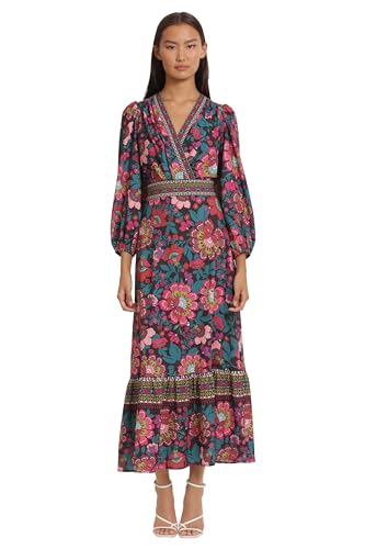 41uQd9OHAkL.jpg Women's Surplus Bodice V-Neck Maxi Dress