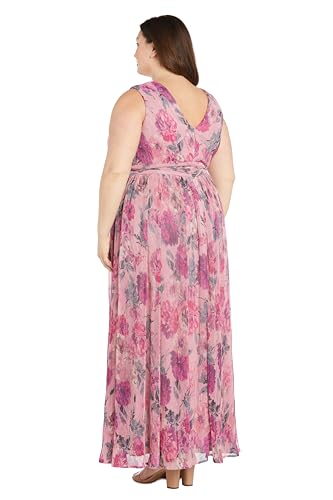 41xCmb9QZQL.jpg Womens Plus Metallic Mesh Evening Dress