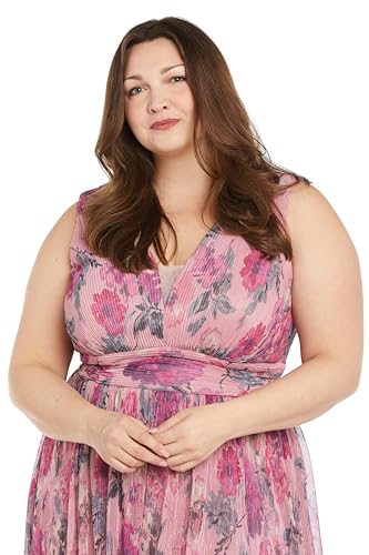 41yoloUZUBL.jpg Womens Plus Metallic Mesh Evening Dress