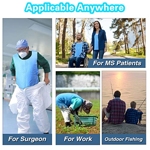 Evaporative Cooling Vest for Men Women: Water Activated Ice Cold Vest for Hot Weather