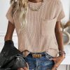 516gmRQz2aL.jpg Summer Fall Short Sleeve Sweater for Women 2025 Casual Sweater Vest Cotton Knit Pullover Tank Tops Fashion Clothing
