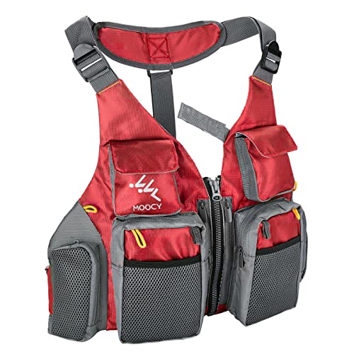 519LluIrmSL.jpg Fly Fishing Vest, Multi Pockets Jacket Fishing Vest for Men, Women