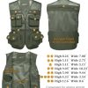 Men's Fishing Vest Utility Lightweight Outdoor Travel Safari Photo Cargo Vest with 16 Pockets