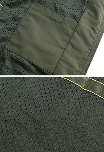 Men's Lightweight Vest Outdoor Windbreaker Vest Jacket For Golf Safari Travel Fishing Hiking Vest