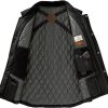 Men's Concealed Carry CCW Vest with Two Holsters Water-Repellent Canvas Insulated